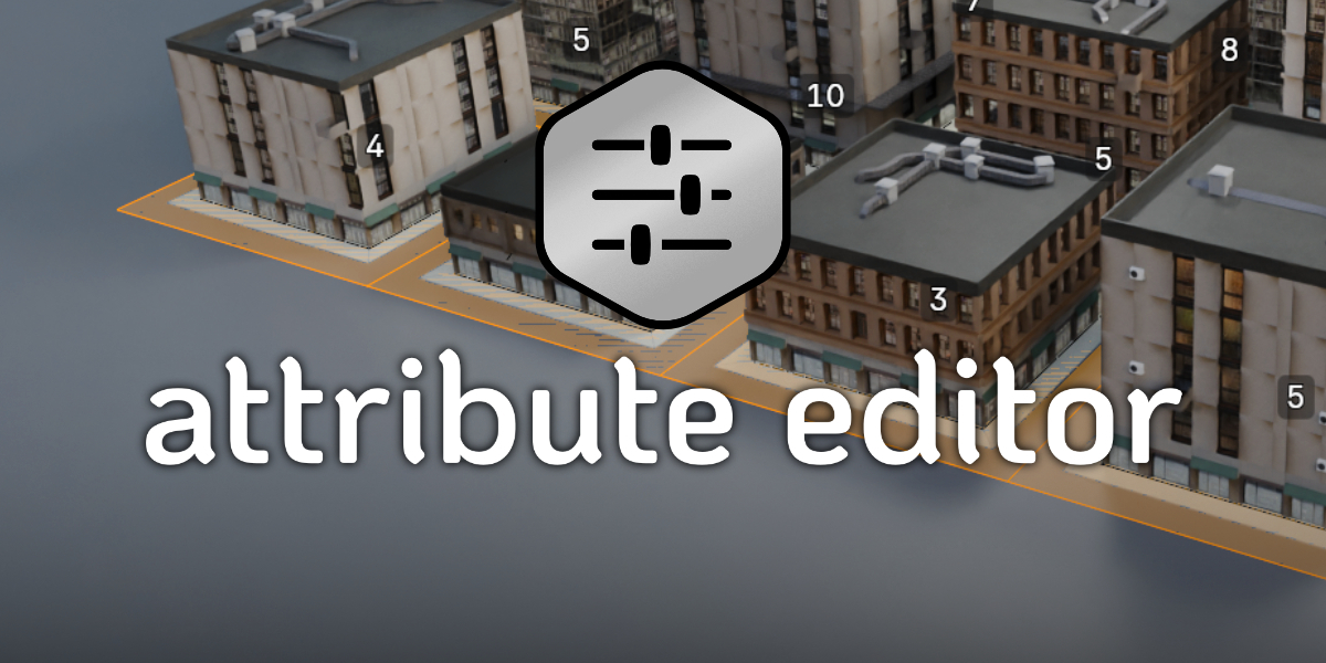 attribute editor