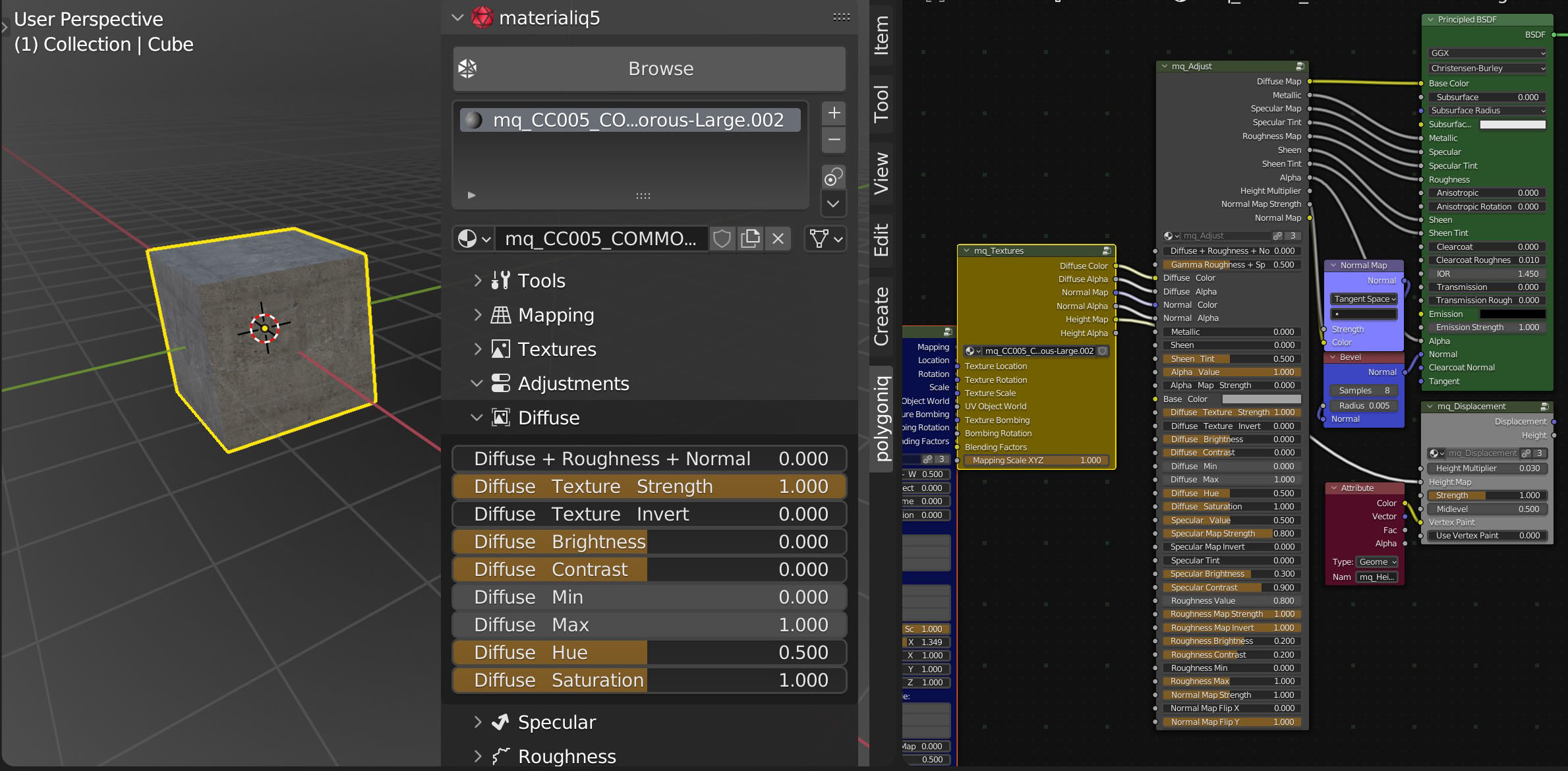 material node group