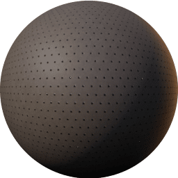 LEATHER Pleather Perforated