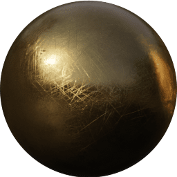 BRASS Scratched