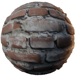 BRICK English Bond Worn Stained