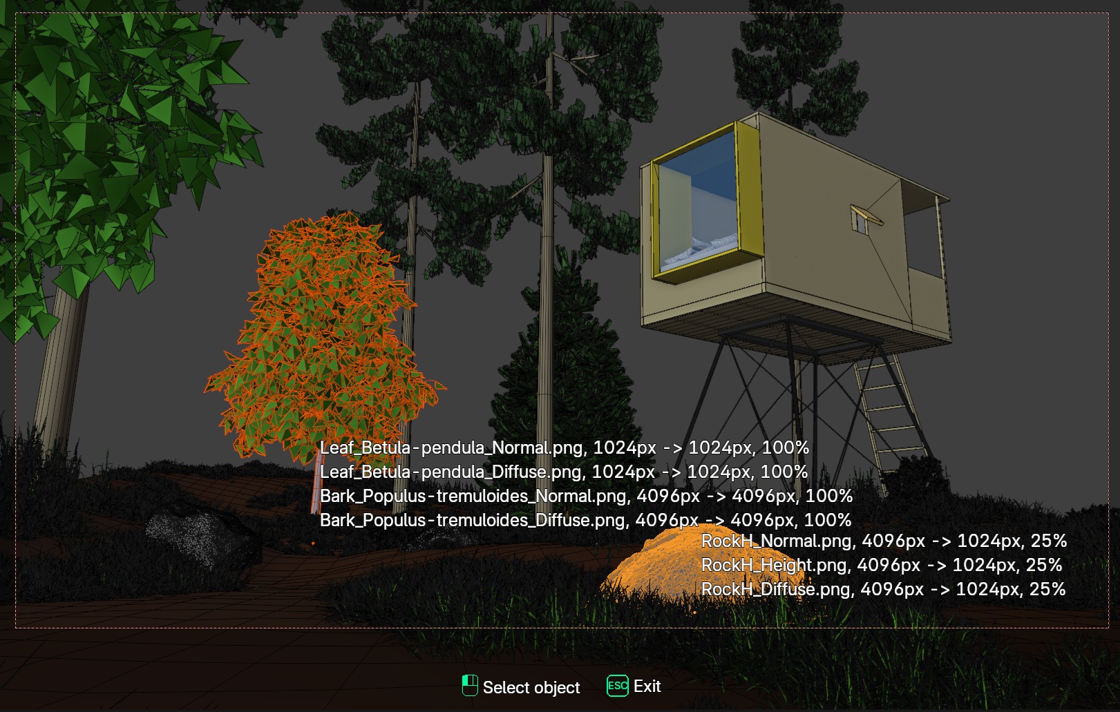suggested image sizes based on 2d bounds