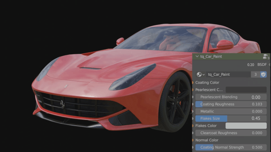 Car Paint Settings Pearlscent