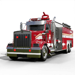 Kenworth W900 Fire Truck 1985