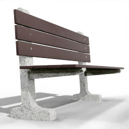 Bench Concrete Modernist