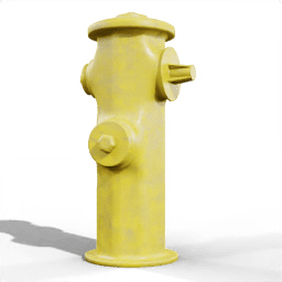 Hydrant 3Line Yellow