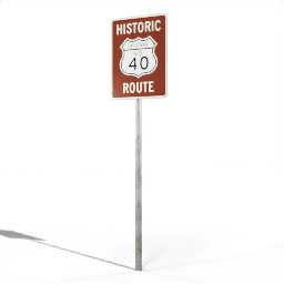 USA Interstate Historic Route 40