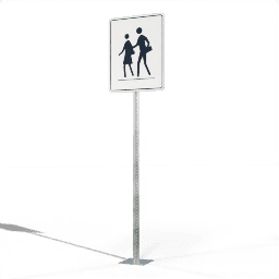 USA Misc Pedestrian Crossing Rectangular