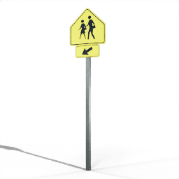 USA Misc School Crossing Left