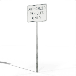 USA Regulation No Unauthorized Vehicles