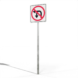 USA Restriction No Left or U Turn