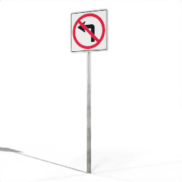 USA Restriction No Left Turn