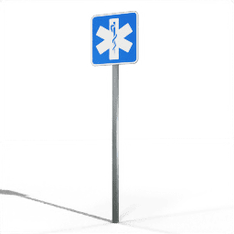 USA Services Ambulance Symbol