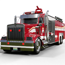 Kenworth W900 Fire Truck 1985