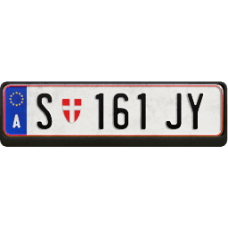 Plate EU Austria