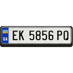 Plate EU Ukraine