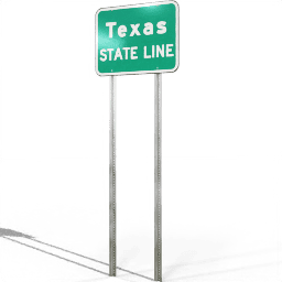 USA Information State Line TX