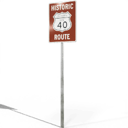 USA Interstate Historic Route 40