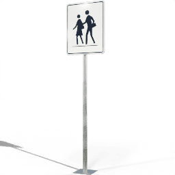 USA Misc Pedestrian Crossing Rectangular