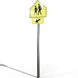 USA Misc School Crossing Left