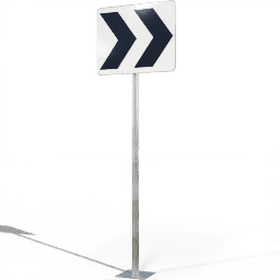 USA Regulation Chevron Roundabout Directional