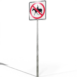 USA Restriction No Horse Riding