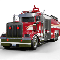 Kenworth W900 Fire Truck 1985