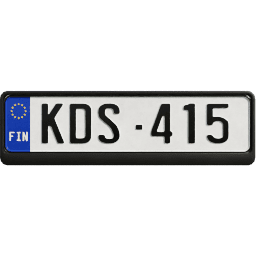 Plate EU Finland