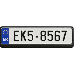 Plate EU Greece