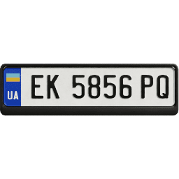 Plate EU Ukraine