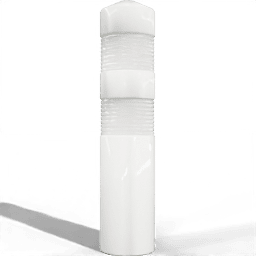 Traffic Bollard White 60cm