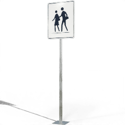 USA Misc Pedestrian Crossing Rectangular