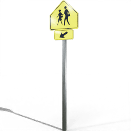 USA Misc School Crossing Left