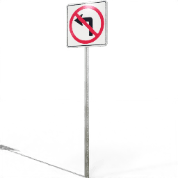 USA Restriction No Left Turn