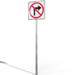 USA Restriction No Right Turn