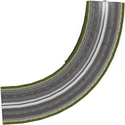 2 Lanes Highway Barrier