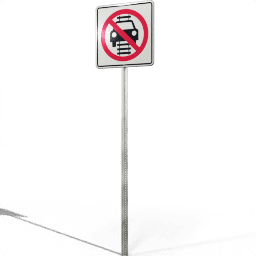 USA Restriction Do Not Drive On Tracks