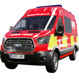 Ford Transit Fire 2019