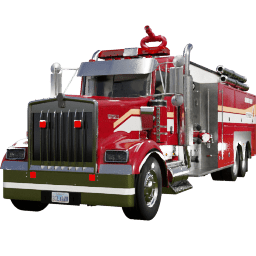 Kenworth W900 Fire Truck 1985