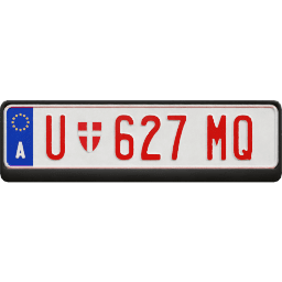 Plate EU Austria