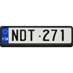 Plate EU Finland