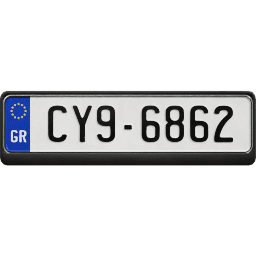 Plate EU Greece