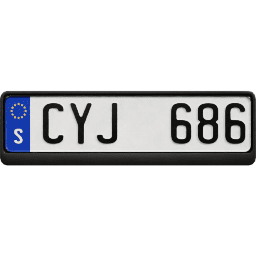 Plate EU Sweden