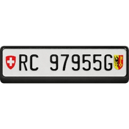 Plate EU Switzerland