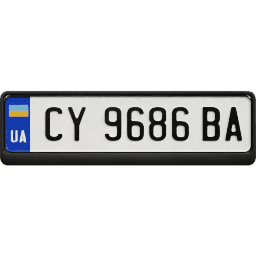 Plate EU Ukraine