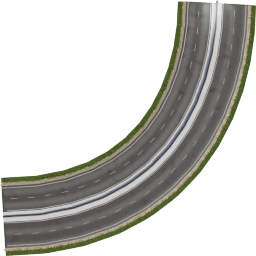 2 Lanes Highway Barrier