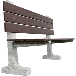Bench Concrete Modernist