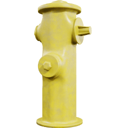 Hydrant 3Line Yellow