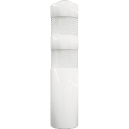 Traffic Bollard White 60cm