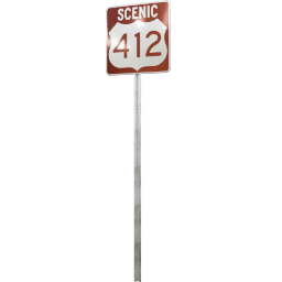 USA Interstate Scenic Route 412